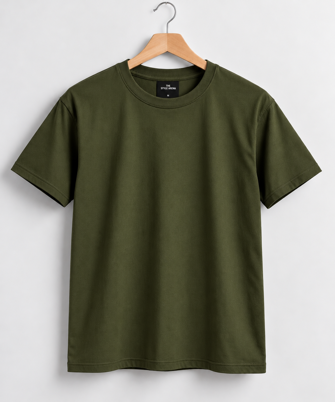 Olive green tee